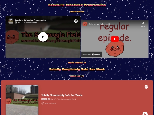 SchmoogleField screenshot