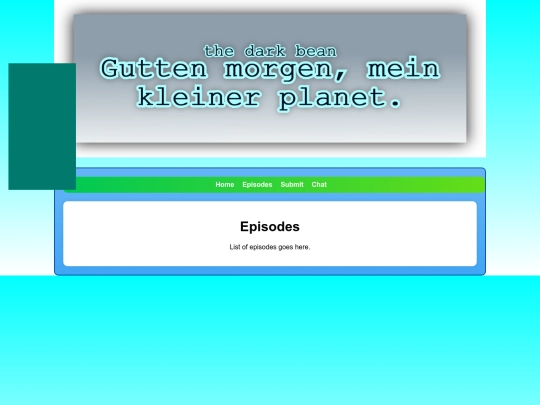 TheDarkBean/KleinerPlanet/episodes screenshot