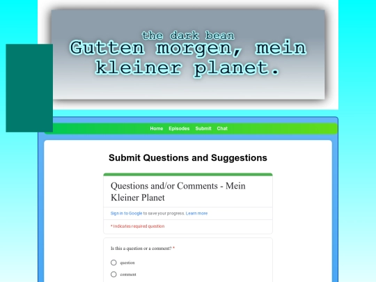 TheDarkBean/KleinerPlanet/submit screenshot