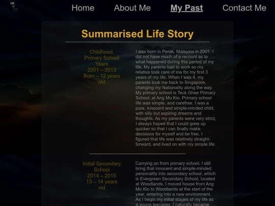 past screenshot