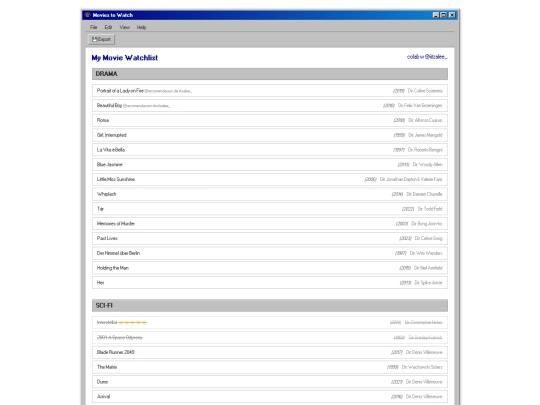 movies screenshot