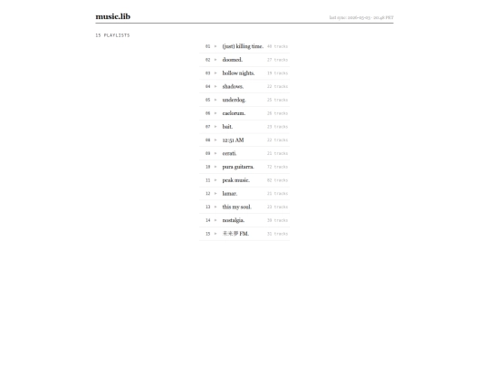 musiclib screenshot