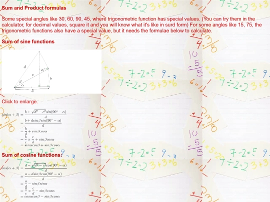 Sumandproductformula screenshot