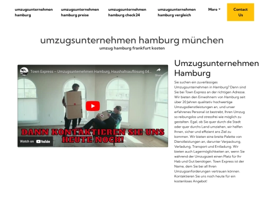 umzugsunternehmen-hamburg-munchen screenshot