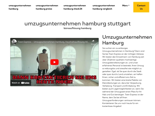 umzugsunternehmen-hamburg-stuttgart screenshot
