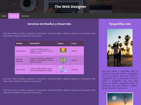 servicios screenshot
