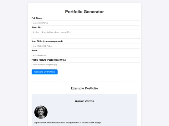 user screenshot