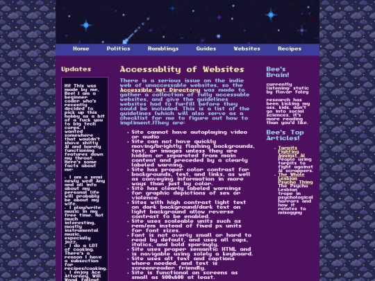 pages/accessablityofwebsites screenshot