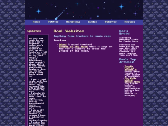 pages/coolwebsites screenshot