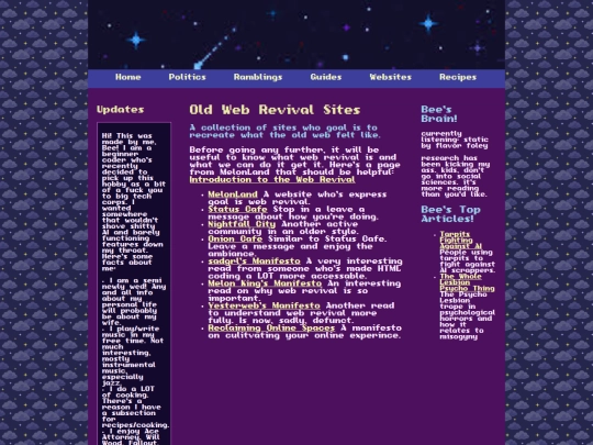 pages/oldwebstyle screenshot