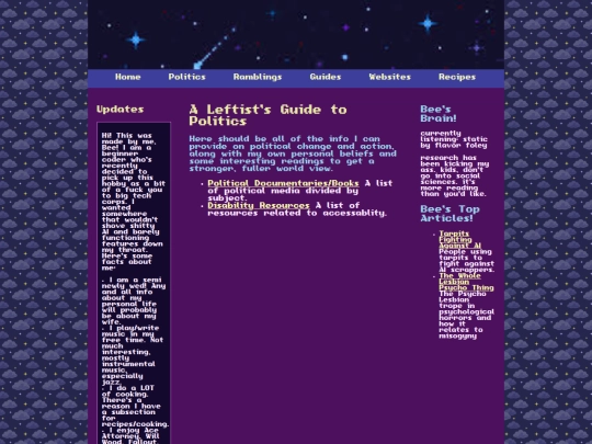 pages/politics screenshot