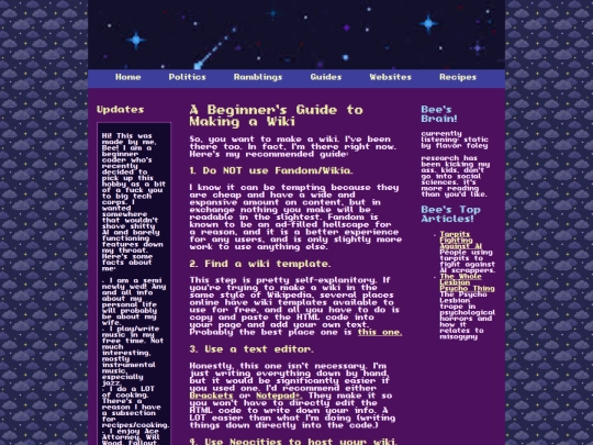 pages/wikiguide screenshot