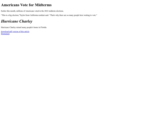 NEWS screenshot