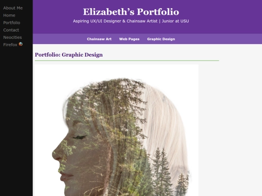 portfolio-graphicdesign screenshot
