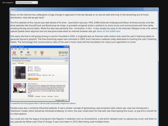 streaming screenshot