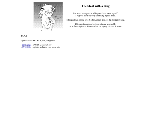 blog screenshot