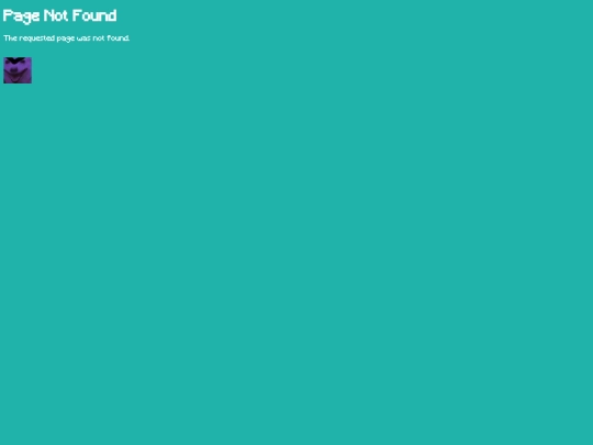 not_found screenshot