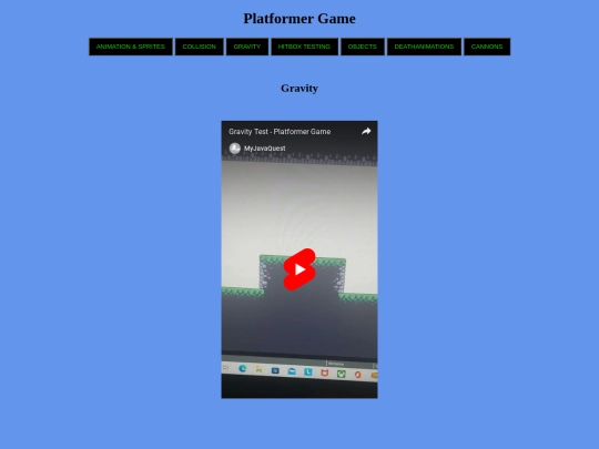 Gravity screenshot