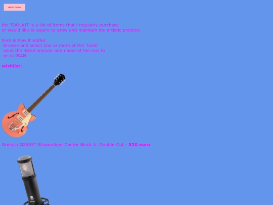 support screenshot