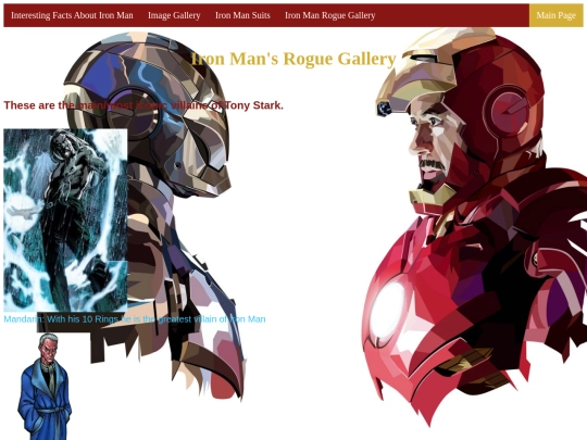 IronManRogueGallery screenshot