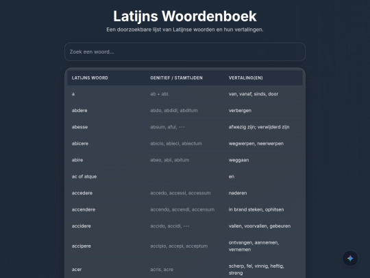 index screenshot