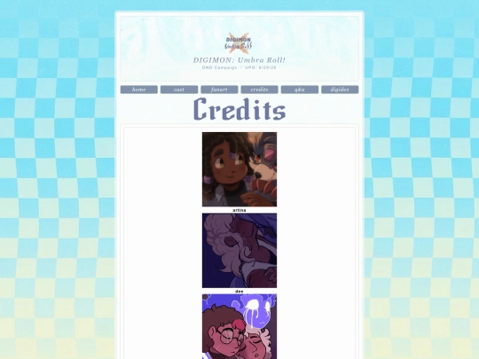 credits screenshot