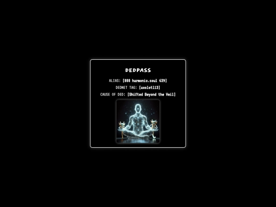 dedpass screenshot