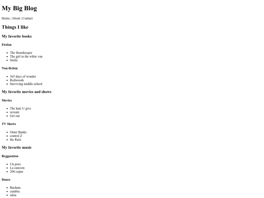 Web-design/1-HTML/Project4 screenshot