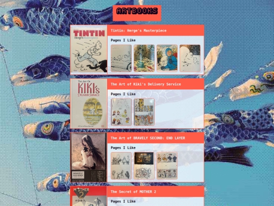 artbook screenshot