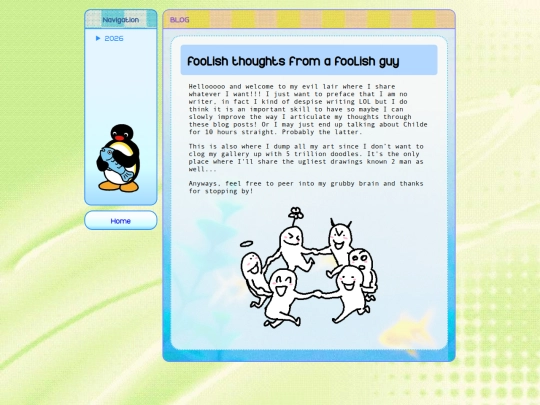 blog screenshot