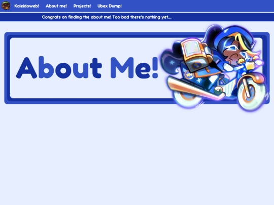 aboutme screenshot