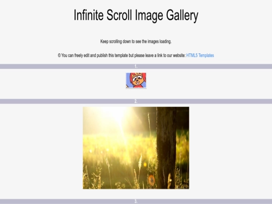 index screenshot