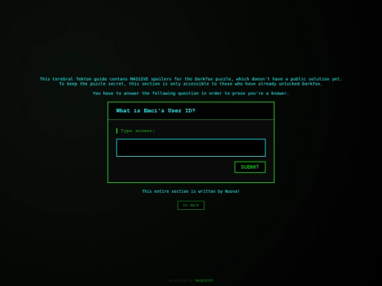 cerebraltekton/darkfox screenshot