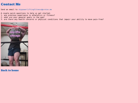 contact screenshot