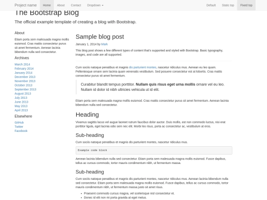 blog screenshot