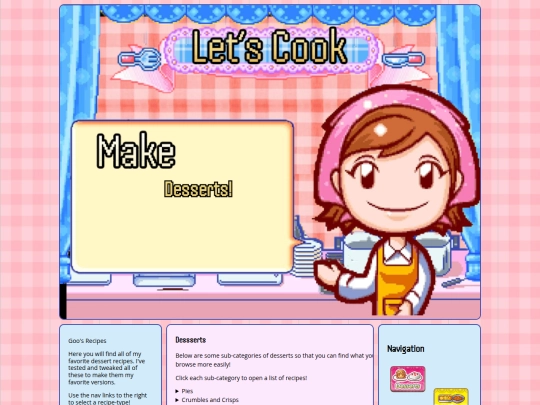 pHiLoSoPhY/Recipes/Desserts/Home screenshot
