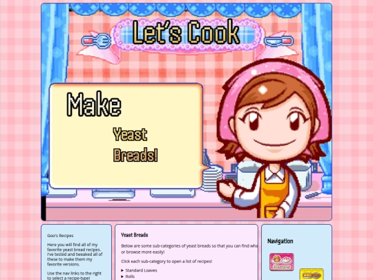 pHiLoSoPhY/Recipes/YeastBreads/Home screenshot