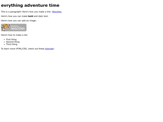 index screenshot