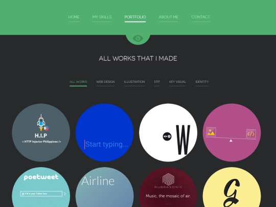 Portfolio screenshot