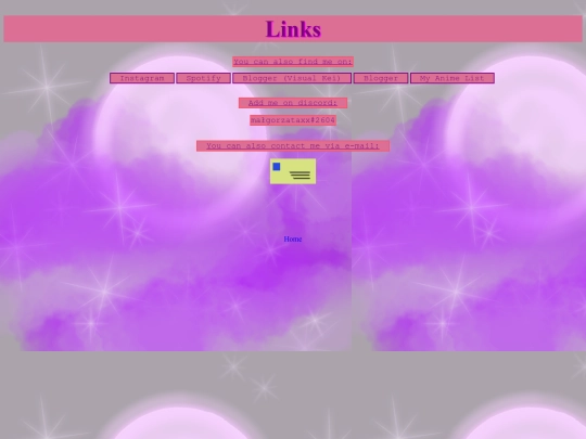 links screenshot