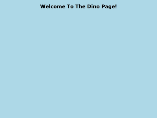 dinopage screenshot