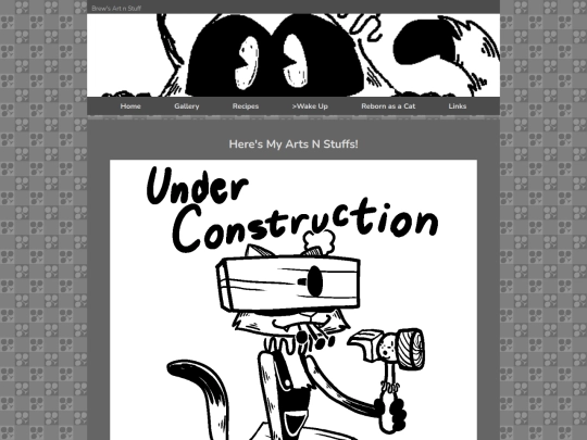 brewArtNStuffUnderConstruction screenshot