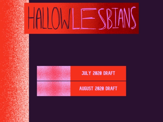 HallowlesbiansBTS screenshot