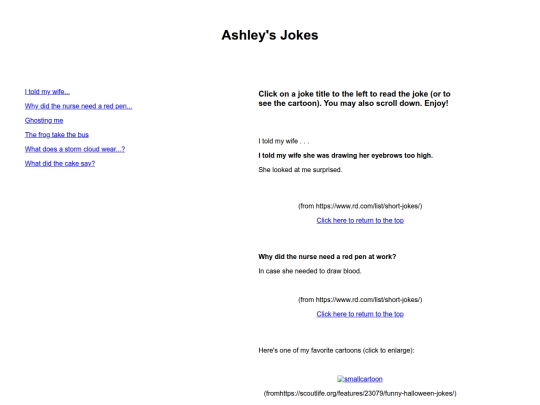 jokes /jokes:index screenshot