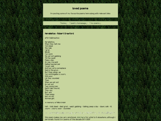 lovedpoems screenshot