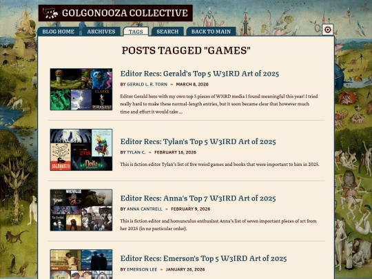 blog/tags/games screenshot
