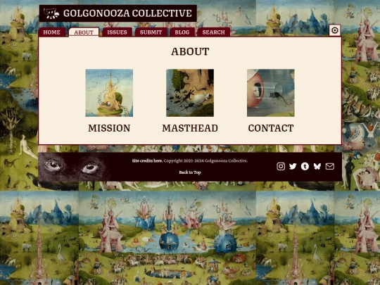 pages/about screenshot