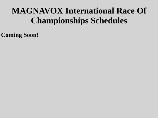 schedule screenshot