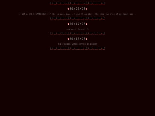 blog screenshot