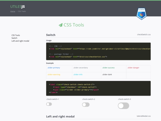 cssTools screenshot
